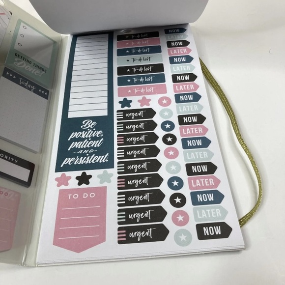 3/$30 The Happy Planner GOAL GETTER MAMBA Sticker Book 722 pc - Picture 5 of 10